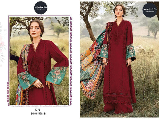 1578B Mehboob Tex Pure Viscose Pakistani Salwar Suits