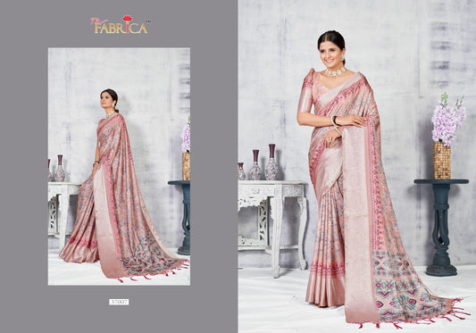37007 Saffron Vol 2 The Fabrica Sarees