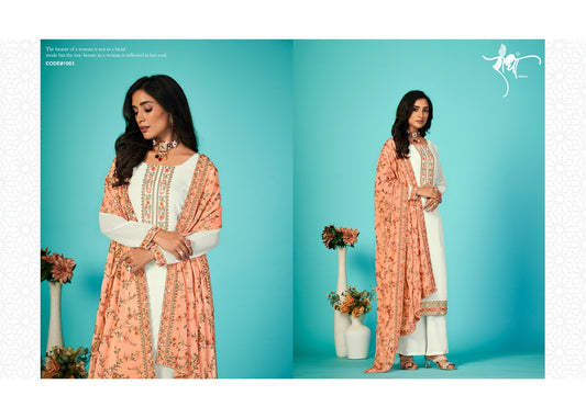 1003 Sajni Radha Unstitched Suits