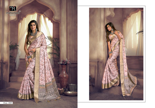 1005 Kalindi Mahamani Creation Sarees