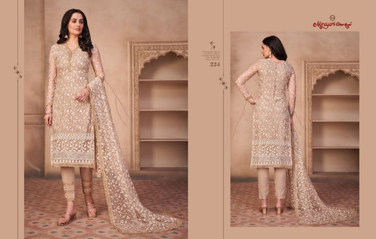 224 Zehra Vol 1 Narayani Fashion House Unstitched Suits