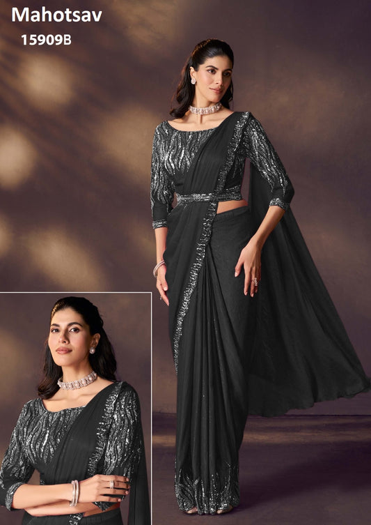 15909-B Mahotsav Crush Satin Silk Sarees