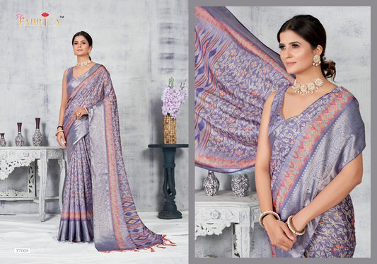 37008 Saffron Vol 2 The Fabrica Sarees