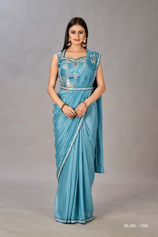 1054 Bliss Jivora Ready To Wear Saree