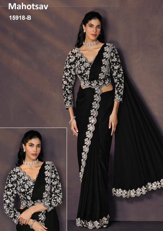 15918-B Mahotsav Satin Silk Sarees