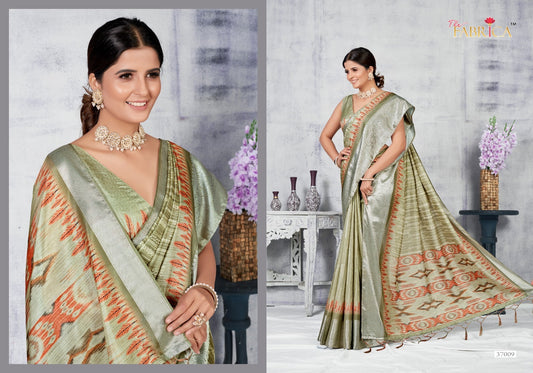 37009 Saffron Vol 2 The Fabrica Sarees