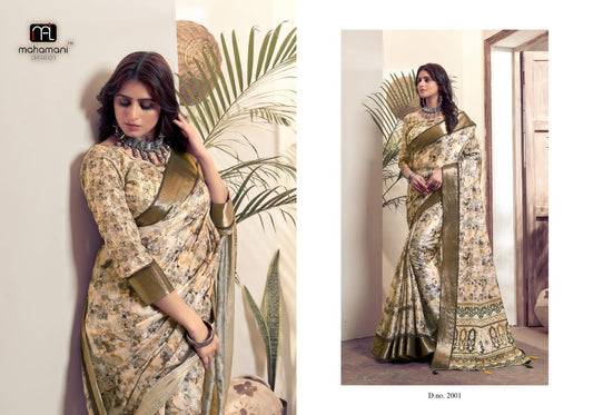 2001 Kalindi Mahamani Creation Sarees