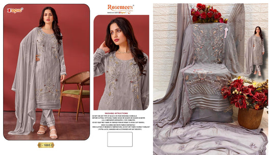 C-1665-C Fepic Pakistani Salwar Suits