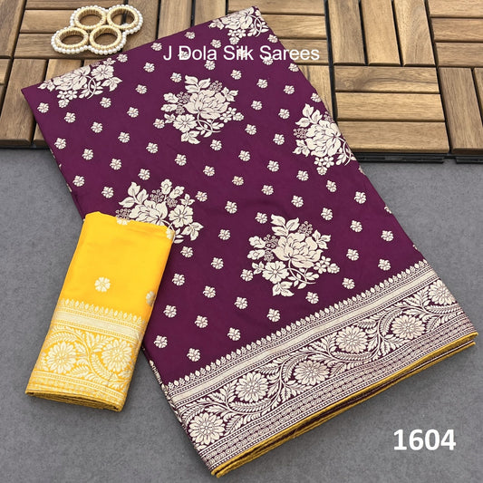 1604 J Dola Silk Sarees
