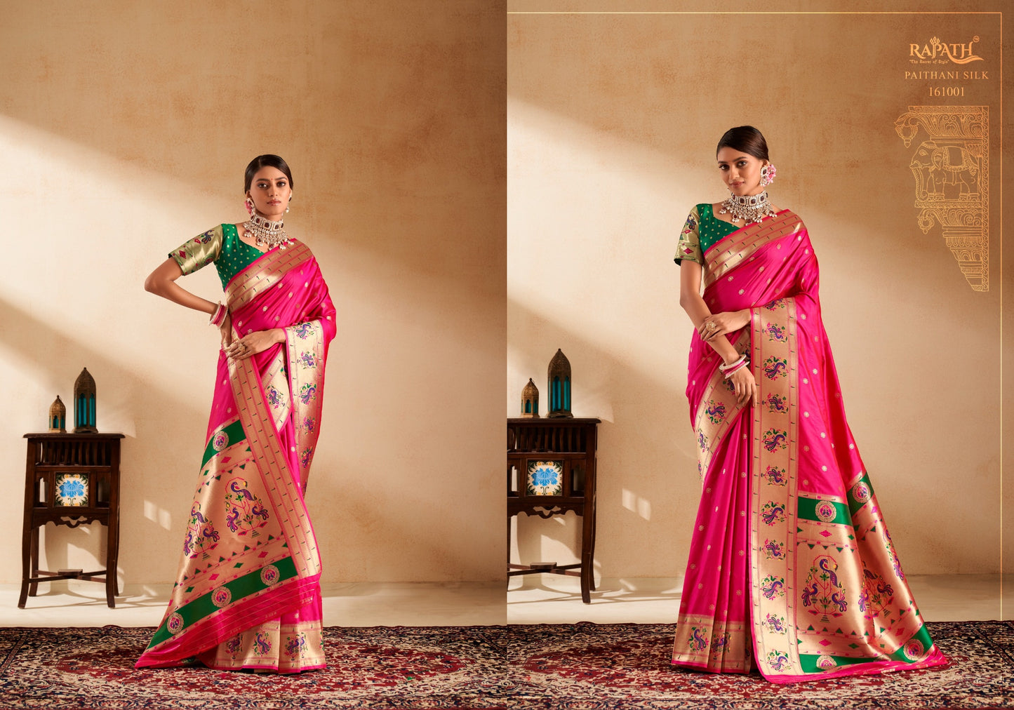 161001 Panihari Rajpath Paithani Silk Sarees