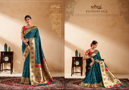 161007 Panihari Rajpath Paithani Silk Sarees
