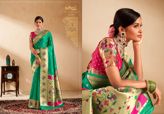 161008 Panihari Rajpath Paithani Silk Sarees