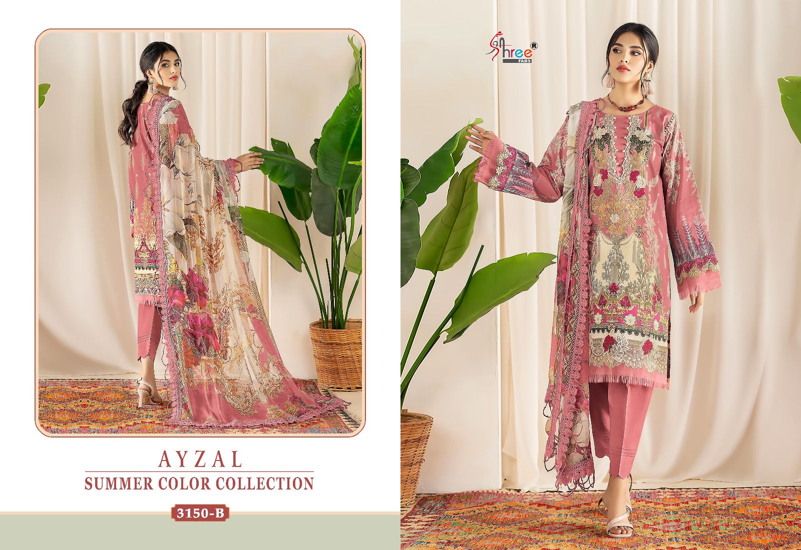 S-416B Shree Fabs Pakistani Salwar Suits