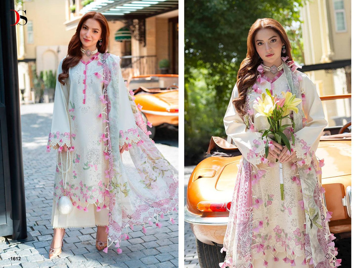 1612 Ombre Starlet Deepsy Pure Cotton Pakistani Salwar Suits