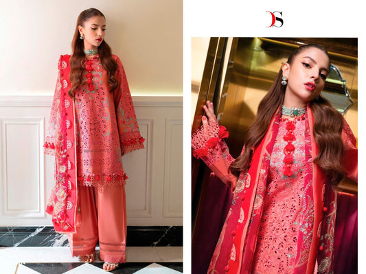 1614 Ombre Starlet Deepsy Pure Cotton Pakistani Salwar Suits