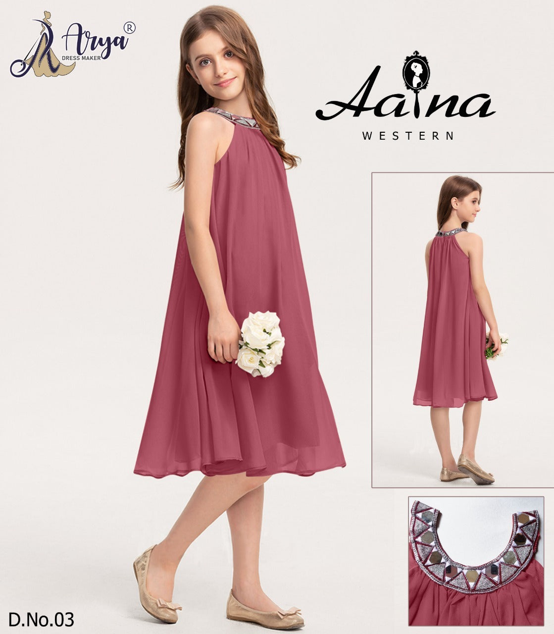 03 Aaina Adm Girls Western Dress