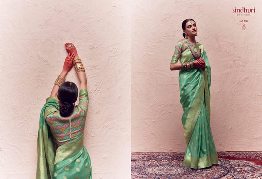 197 Kasturi Kimora Sarees