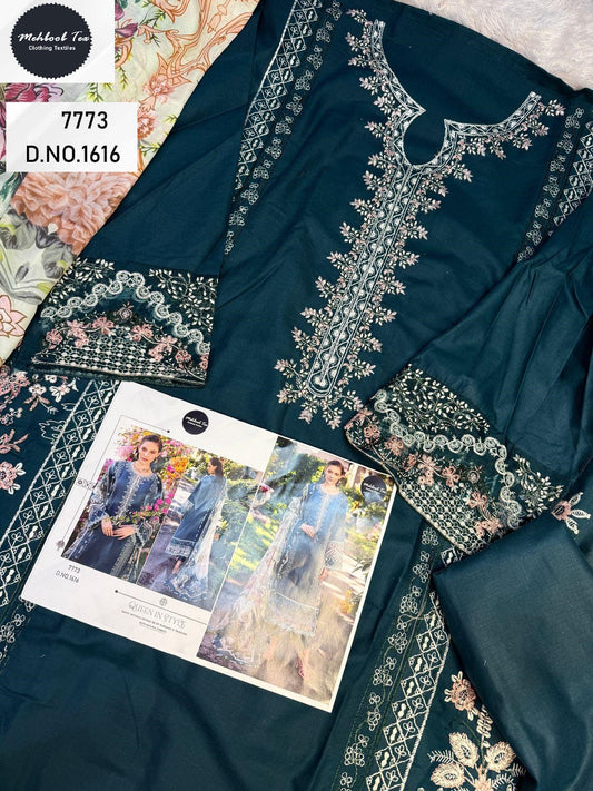 1616 Ombre Lawn Collection 2025 Vol 8 Mehboob Tex Embroidery Pakistani Salwar Suits