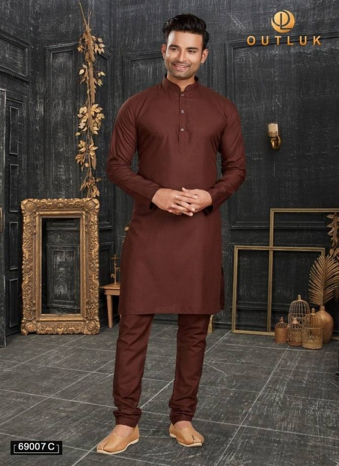 69007C Vol 69 Outluk Mens Kurta Pyjama