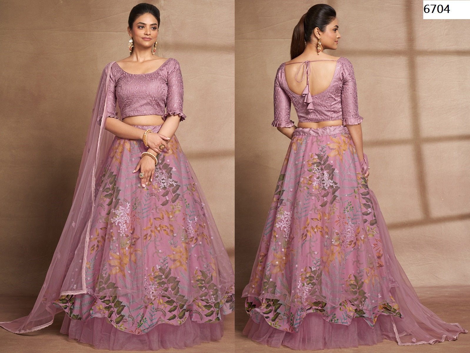 6704 Gulkanya Vol 1 Aahvan Designs Lehenga Choli