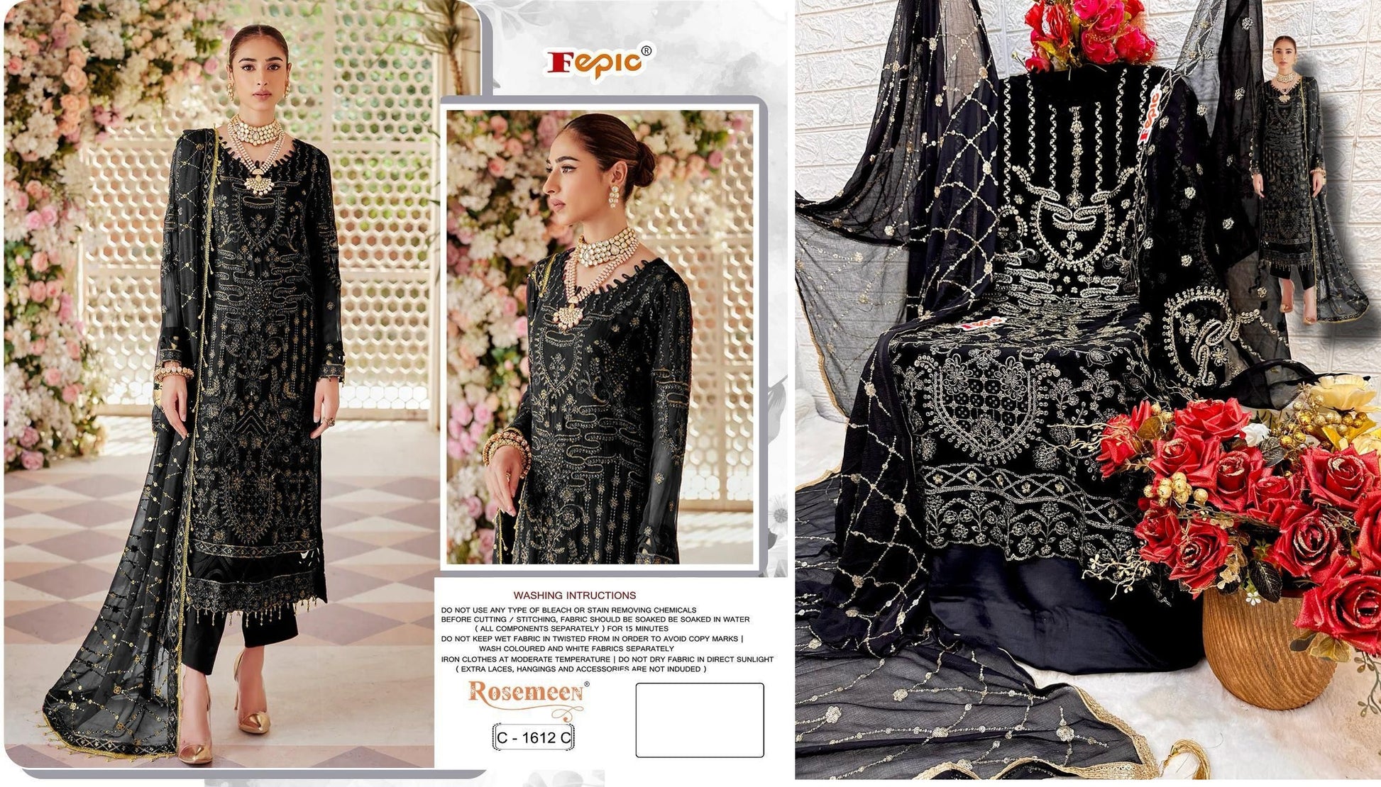 1612C Fepic Pakistani Salwar Suits