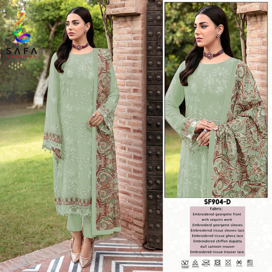 904D Safa Creation Pakistani Salwar Suits