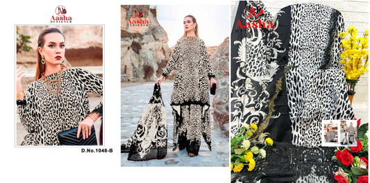 1048B Aasha Designer Pakistani Salwar Suits