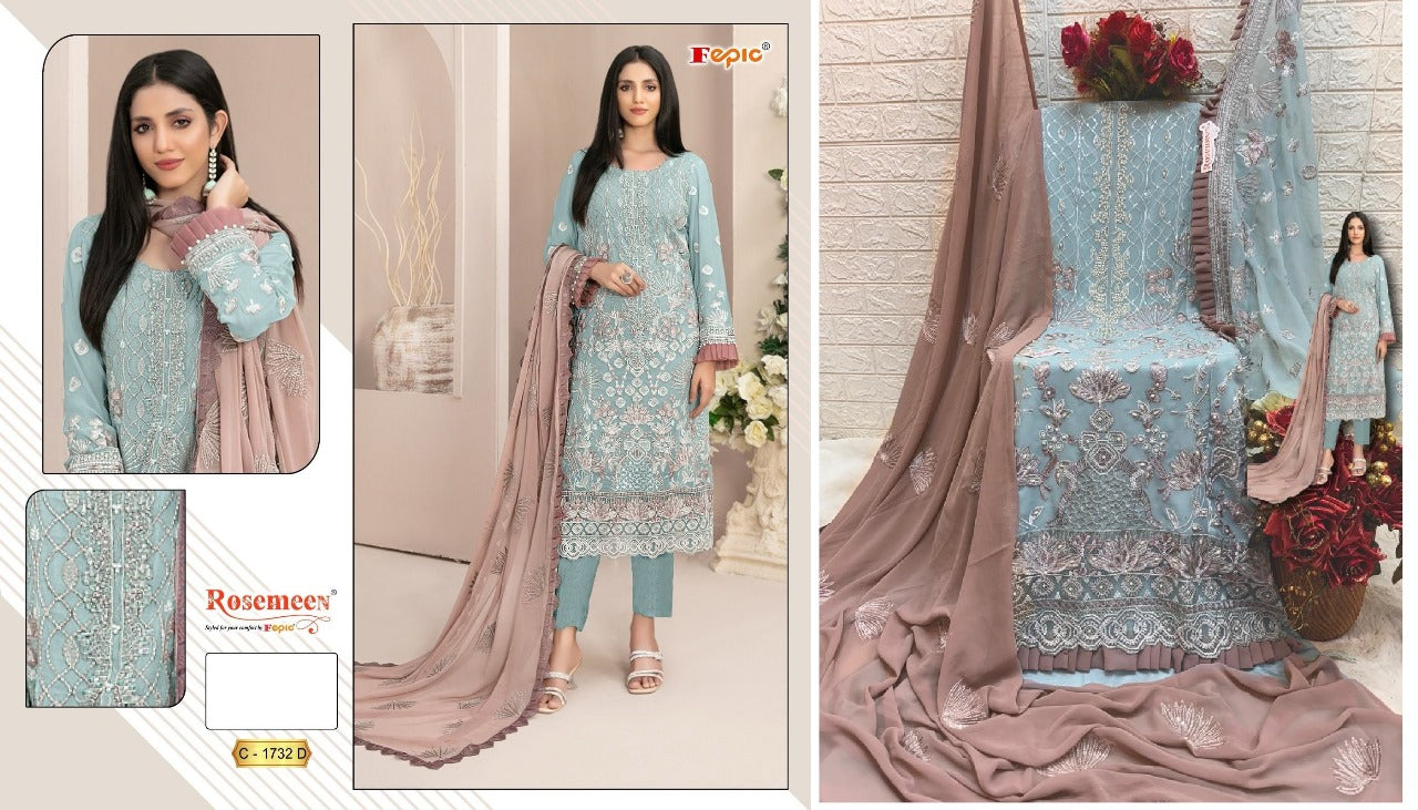 1732D Fepic Pakistani Salwar Suits