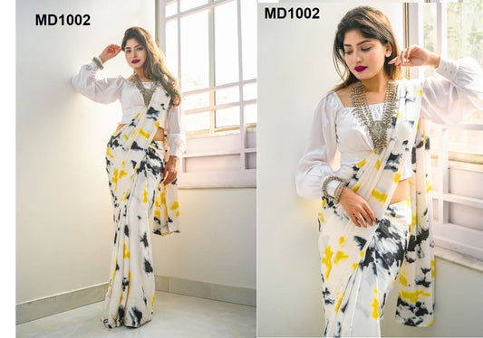 1002 Fashion Berry Sarees