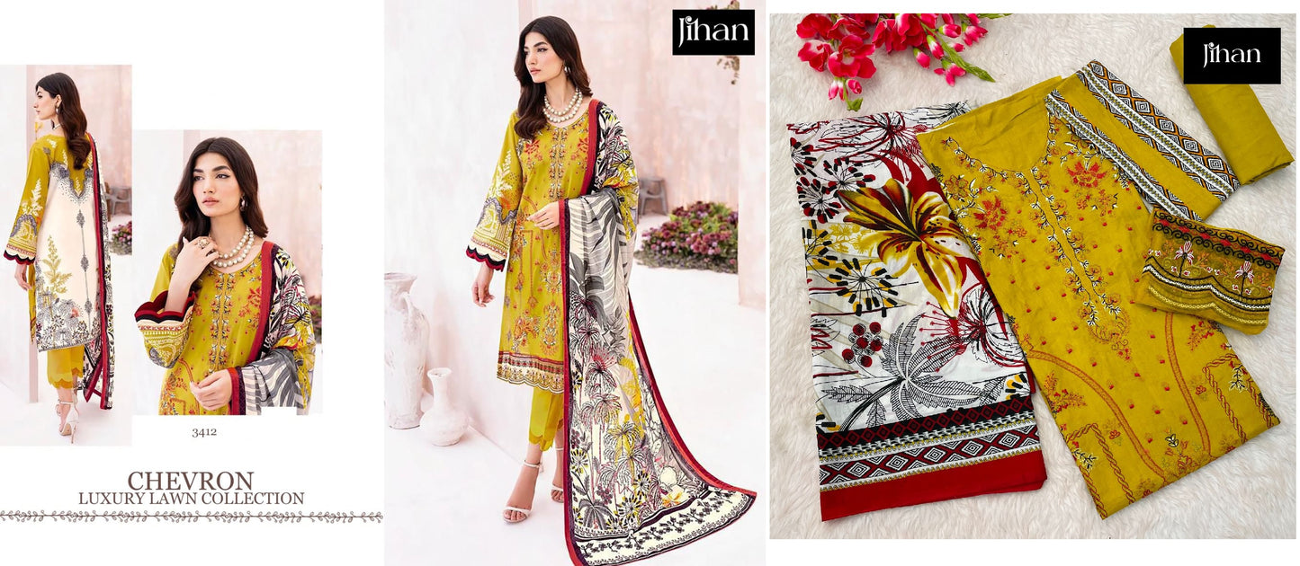 3412 Jihan Pakistani Salwar Suits