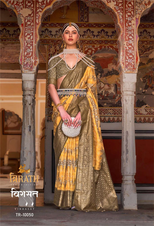 10050 Viraasat Trirath Sarees