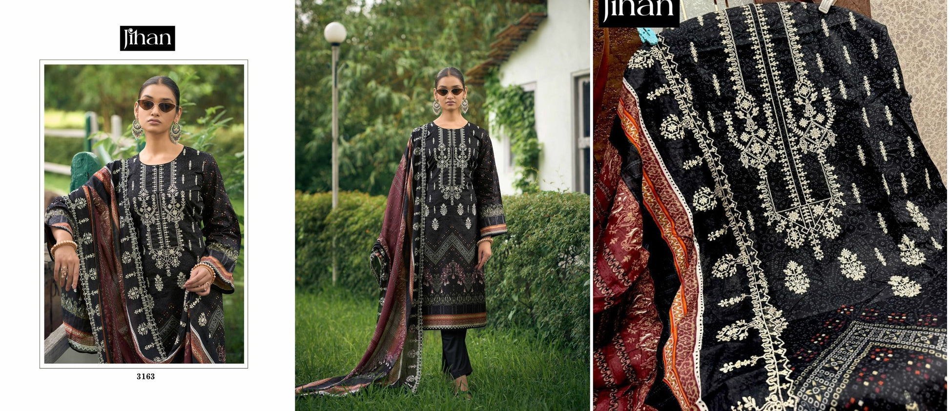 3163 Jihan Pakistani Salwar Suits