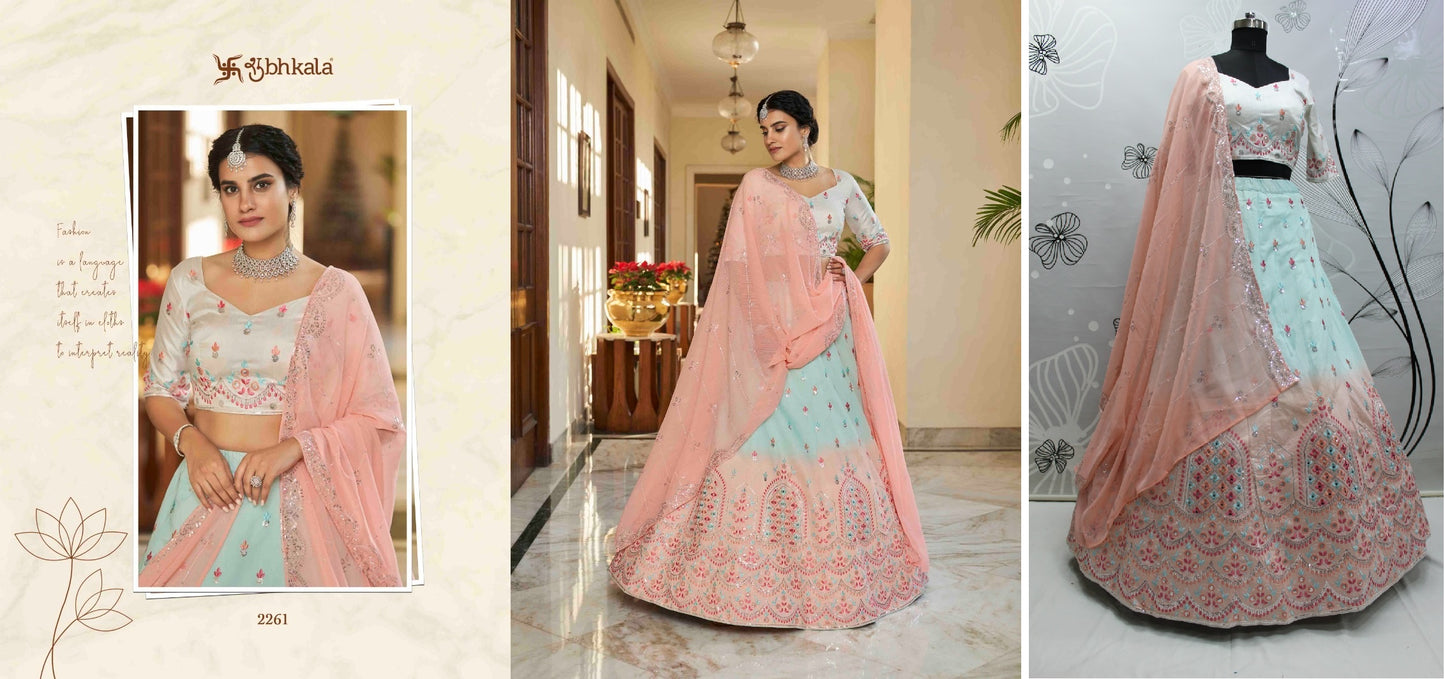 2261 Bridesmaid Vol 27 Shubhkala Lehenga Choli