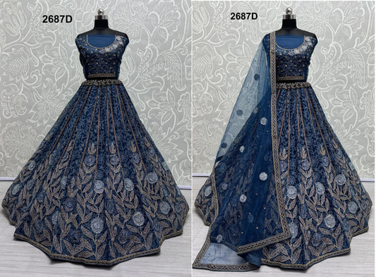 2687D Anjani Art Lehenga Choli