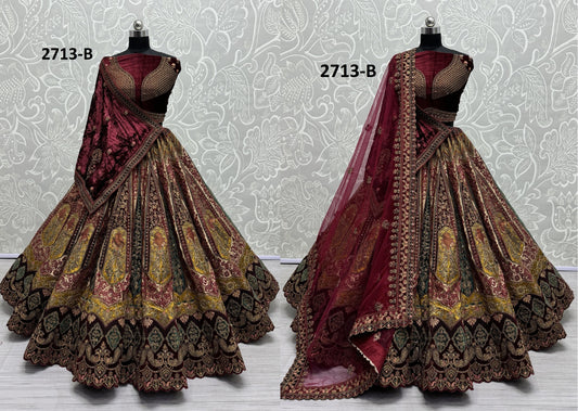 2713B Anjani Art Lehenga Choli