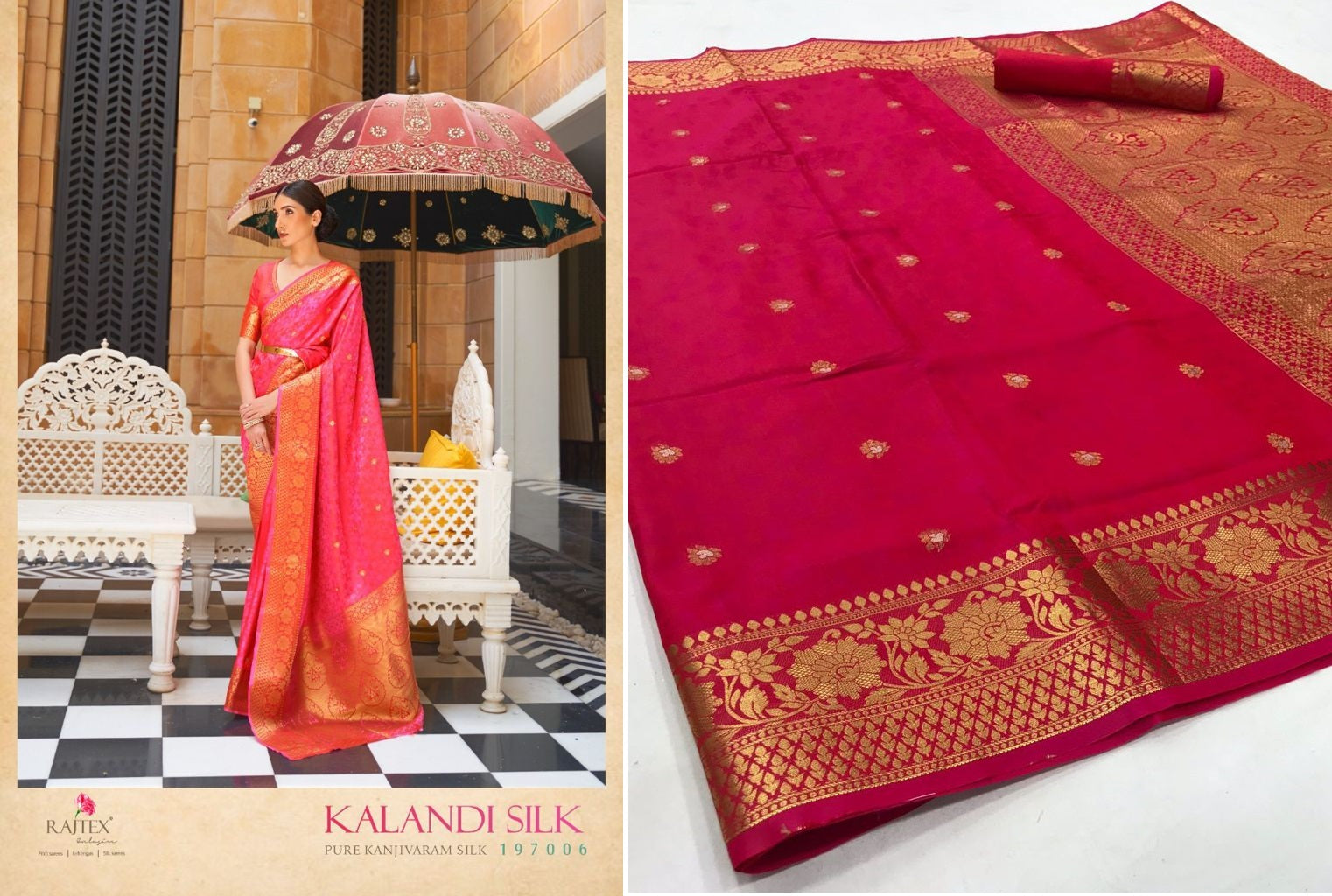197006 Kalandi Rajtex Sarees