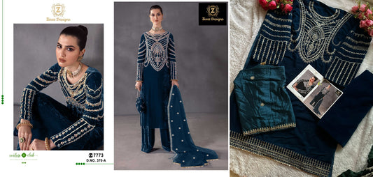 370-A Ziaaz Designs Pakistani Salwar Suits