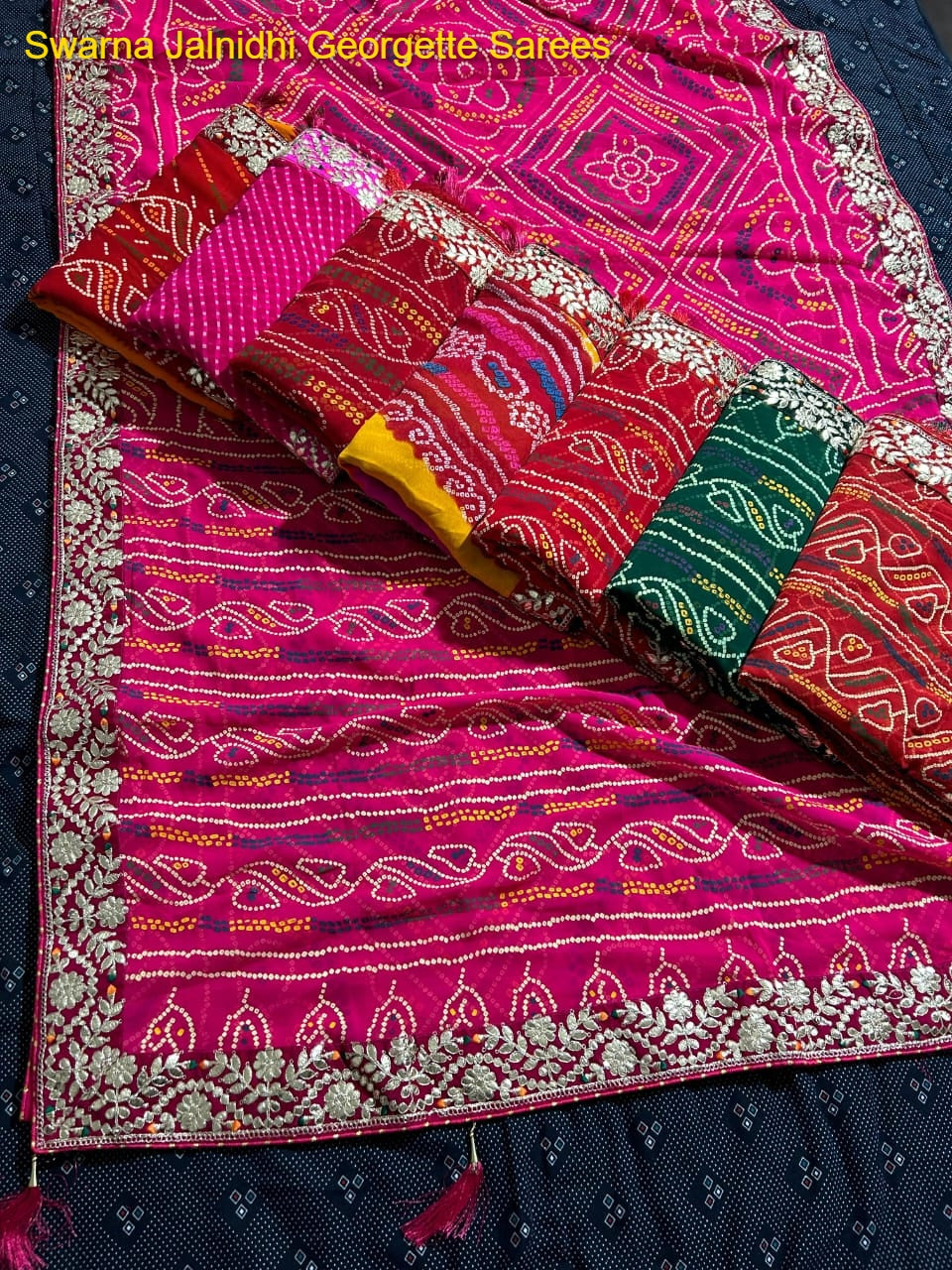 16302 Swarna Jalnidhi Georgette Sarees