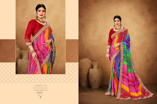 16303 Swarna Jalnidhi Georgette Sarees