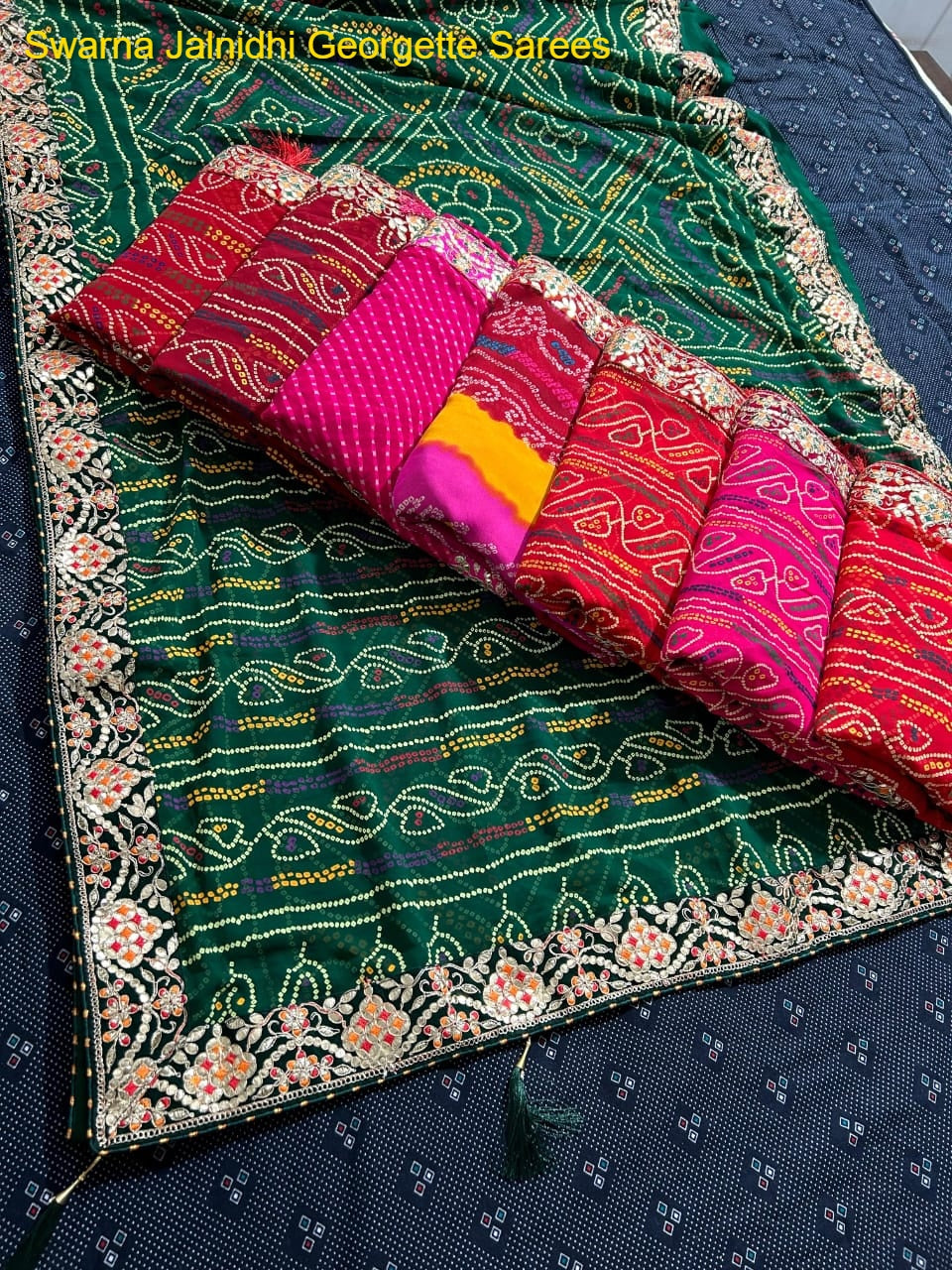 16306 Swarna Jalnidhi Georgette Sarees