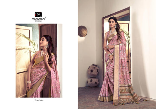 2004 Kalindi Mahamani Creation Sarees