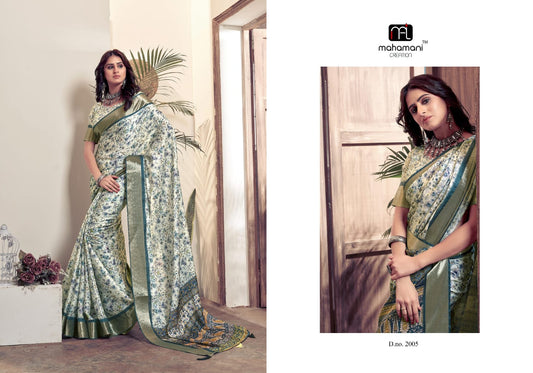 2005 Kalindi Mahamani Creation Sarees