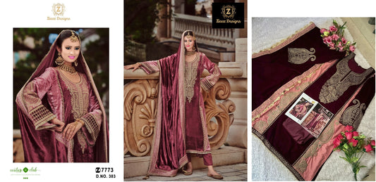 383 Ziaaz Designs Pakistani Salwar Suits