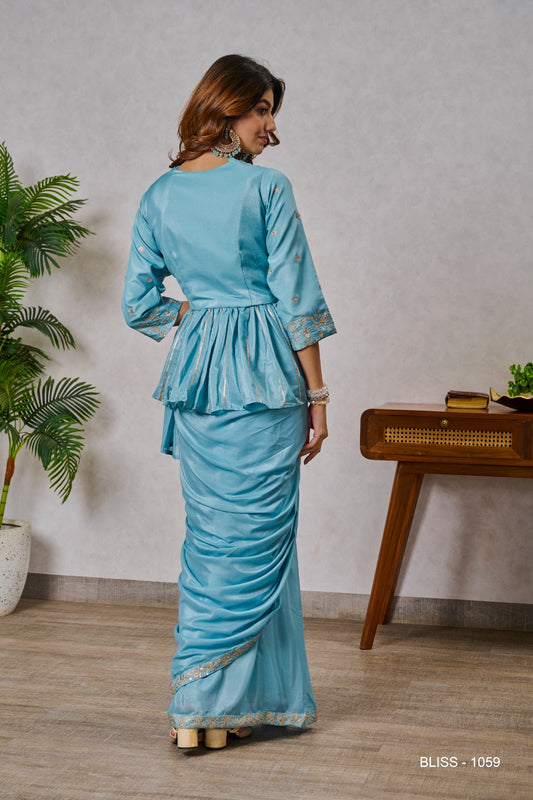 1059 Bliss Jivora Ready To Wear Saree