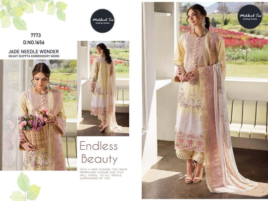 1656 Mehboob Tex Lawn Cotton Pakistani Readymade Suits