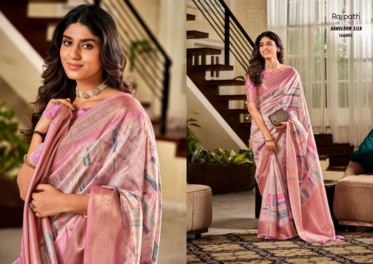 166001 Shrinika Rajpath Handloom Silk Sarees