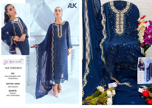 4013 Alk Pakistani Salwar Suits