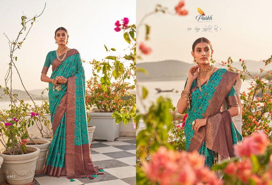 6402 Saanj Pankh Sarees