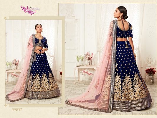 7704 Traditionl Vol 2 Zeel Lehenga Choli
