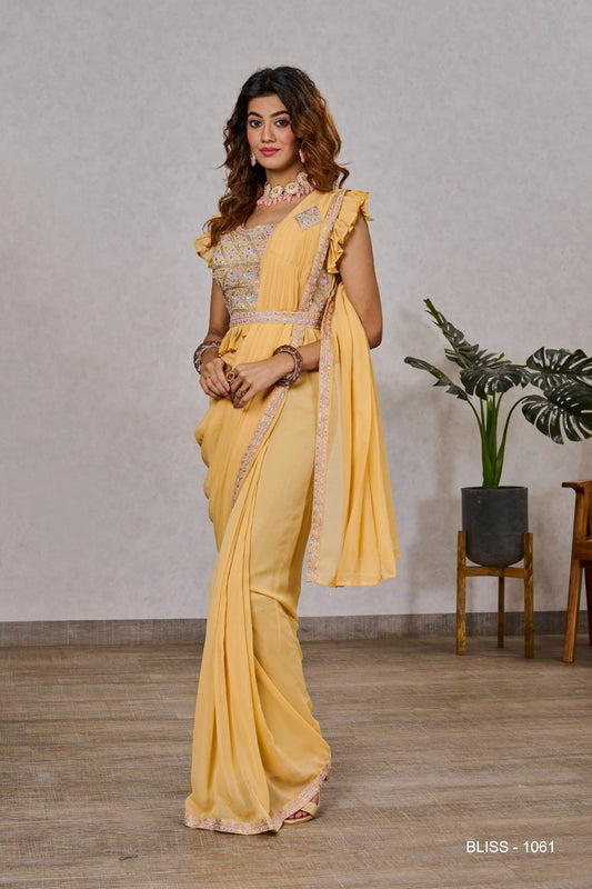 1061 Bliss Jivora Ready To Wear Saree